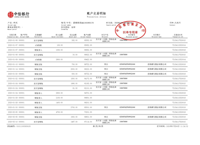 个人流水定制案例